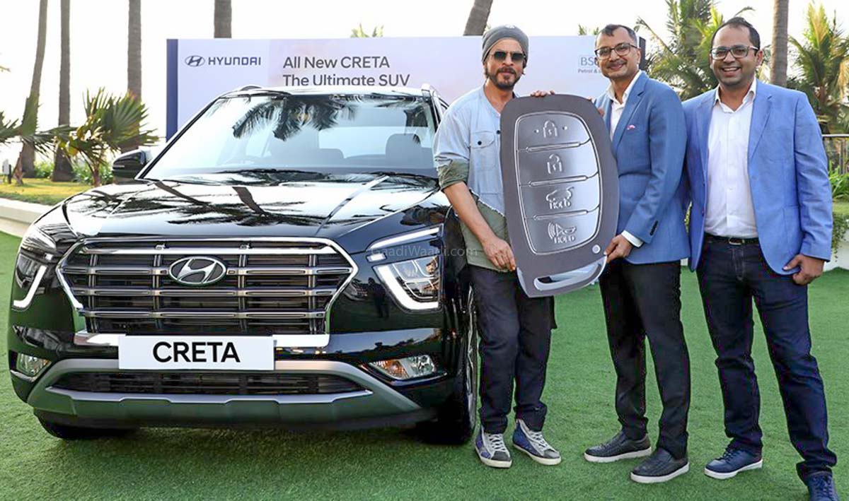 Shah Rukh Khan Is The First Owner Of The 2020 Hyundai Creta Gohash